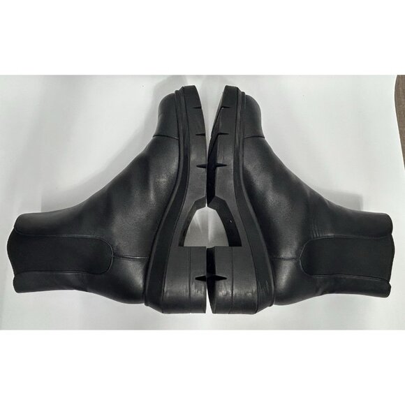 STUART WEITZMAN Norah Lug Boot Black Chelsea SO164 8C Chunky Platform WORN ONCE - Picture 6 of 10